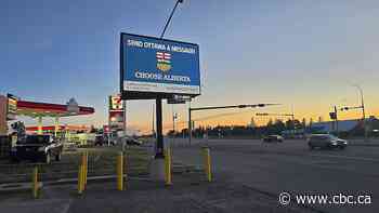 Pro-separation sign campaign grows from 1 to 3 amid standoff in Taber
