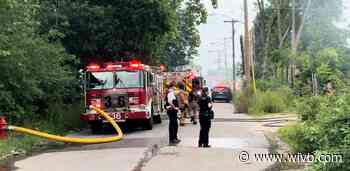 Crews respond to fire near Elmwood Avenue