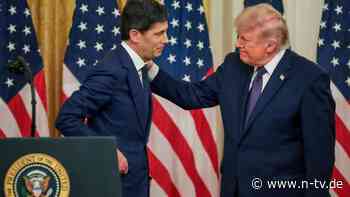 Premiere des neuen Fed-Chefs: "Mir egal": Trump muss weiter auf gewünschte Zinssenkung warten