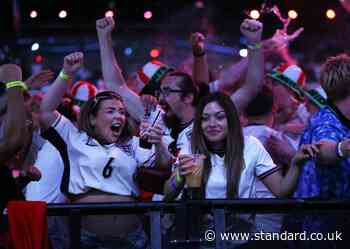 England fans go wild as Three Lions claim first World Cup victory against Croatia