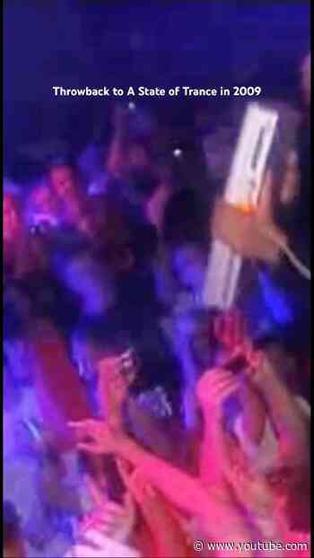Ohh to be partying with Armin van Buuren in a small German club in 2009