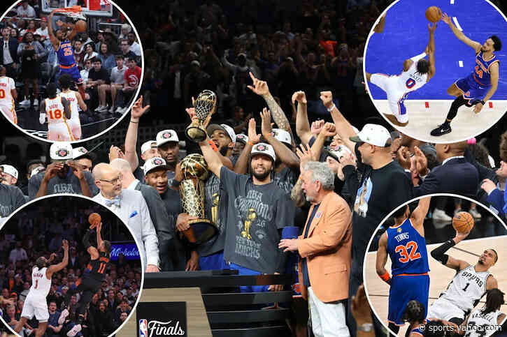 Relive the challenging path the Knicks conquered en route to first championship in 53 years