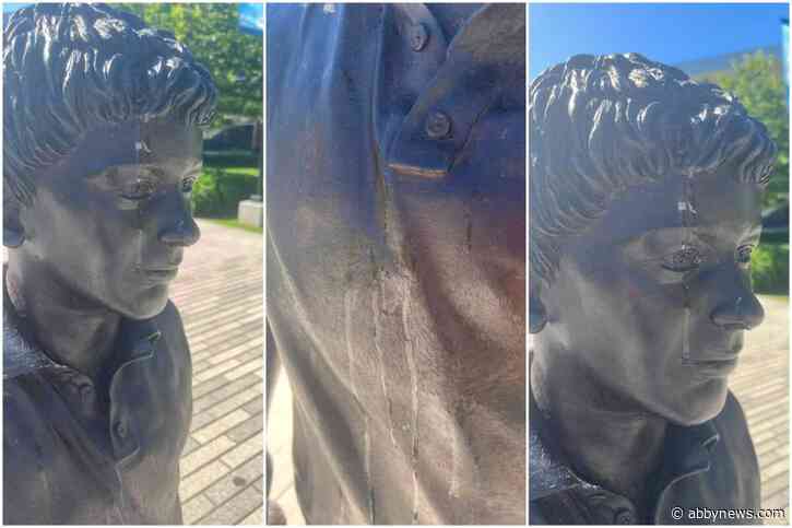 ‘Unidentified substance’ poured on to Port Coquitlam Terry Fox statue: RCMP