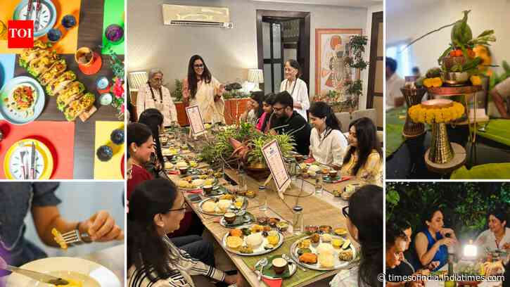 They arrive as strangers, but leave as one big well-fed happy family: Kolkata's most in-demand tables? Supper clubs hosted by women