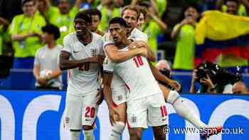 Kane and Bellingham put on a show in England's thr...