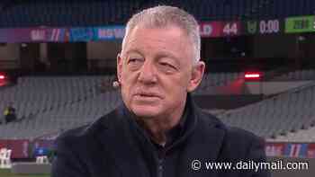 See the awkward moment Phil Gould forces his Nine co-hosts into awkward silence with intense State of Origin spray