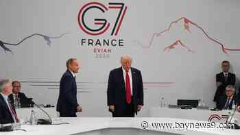 Trump lauds tentative Iran agreement at closing remarks of G7