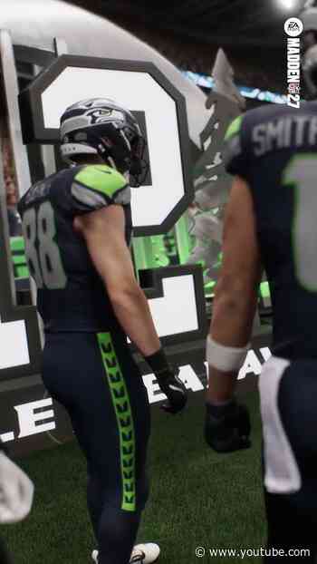 Run out as the world champs #Madden27
