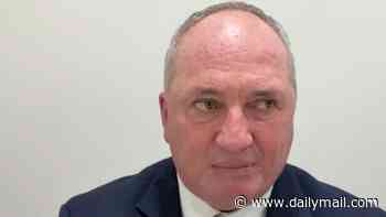 Barnaby Joyce warns sabotage of Pauline Hanson's speech exposes a major security risk: 'What if it was a bomb?'