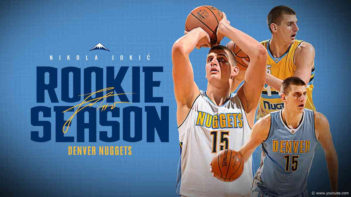 23 Minutes Of Rookie Nikola Jokić Highlights | Denver Nuggets 2015-2016