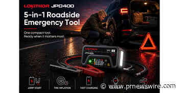 LOKITHOR Launches JPD400, a 5-in-1 Roadside Emergency Tool with Jump Starting, Tire Inflation, and Fast Charging