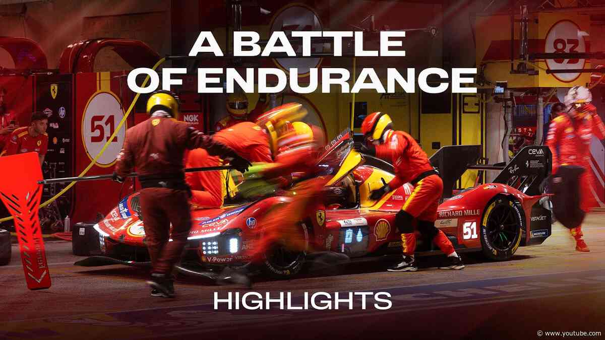Ferrari 499P’s Ultimate Endurance Challenge | 24 Hours of Le Mans 2026 Highlights