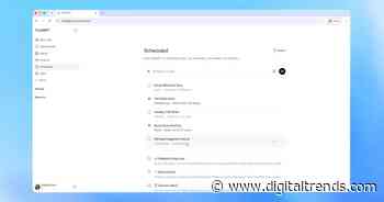ChatGPT’s new Scheduled page puts all your automated tasks in one place