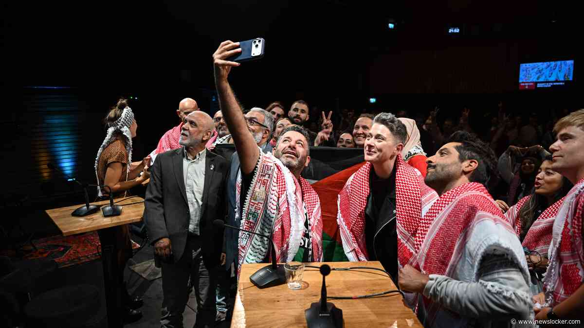 Verbijstering over bijeenkomst Hamas-activisten in Amsterdams cultureel centrum: ’Ze hebben wel wat uit te leggen’