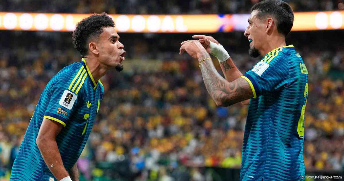 Luis Diaz herstelt schade direct, Colombia op weg naar zege tegen Oezbekistan