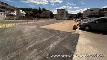 Begehrte Stellplätze im Zentrum: Nagolds neuer Parkplatz ist ab sofort geöffnet