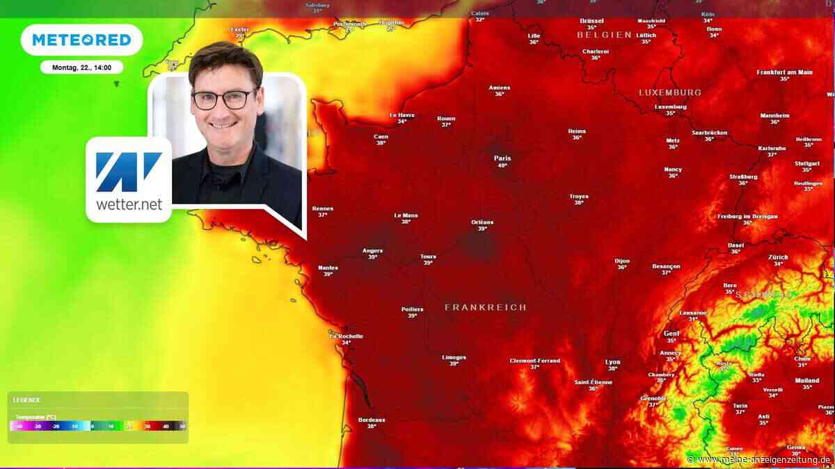 Hitzewelle erfasst auch Frankreich: Mehrere Regionen steuern auf die nächste Warnstufe zu