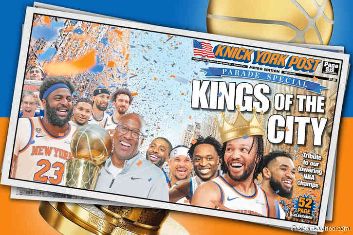 Get your copy of our historic Kings of New York parade day paper
