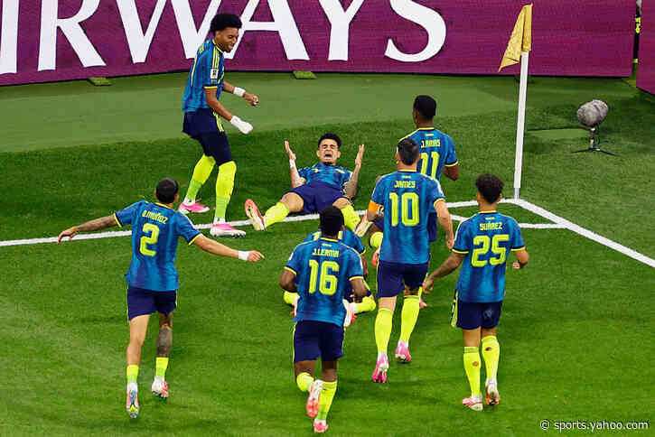 Colombia survive scare to beat Uzbekistan in cup opener, watch goals 🎥