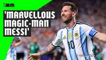 'Magnificent' - Messi scores hat-trick to equal Klose scoring record