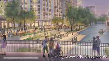 New images show plan for snazzy canalside promenade with bars and shops in Bristol