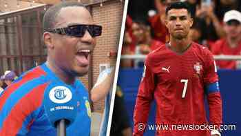 Congolees heeft geen stem meer na WK-stunt: 'Ronaldo, het vliegveld is die kant op!'