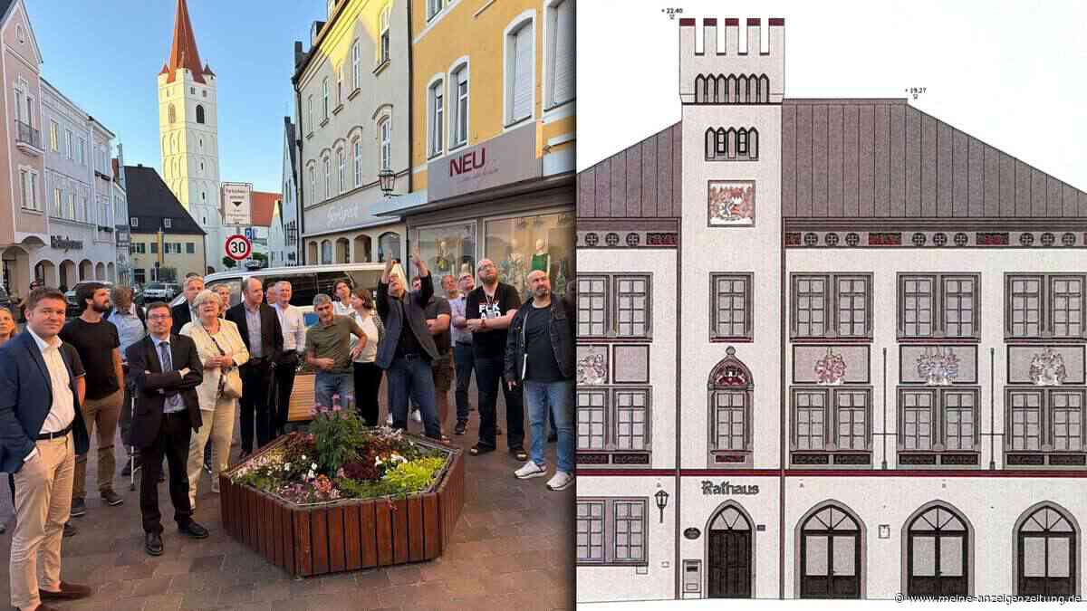 Von „cool“ bis „duster“: Knappe Mehrheit entscheidet neue Farbe fürs Moosburger Rathaus