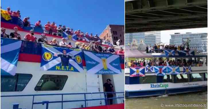 A Boston è vietato bere per strada: i tifosi della Scozia affittano un battello e lo trasformano in un bar | Domeniche Bestiali