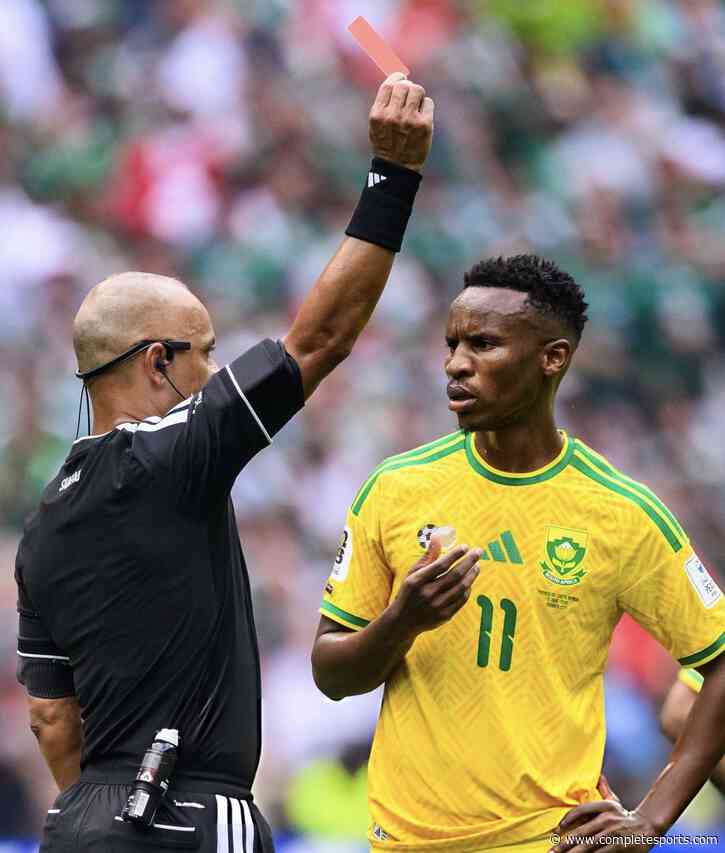 World Cup 2026: Zwane’s Three-Game Suspension Too Severe  —South Africa Coach Broos