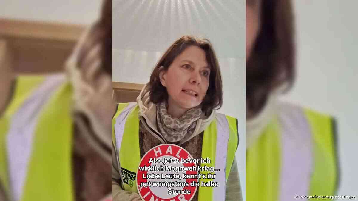 Wut-Video einer Schulweghelferin aus Oberbayern: „Bevor ich Magenweh krieg ...“