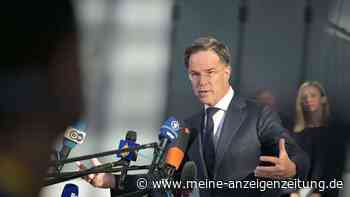 Rutte: US-Streichpläne treten umgehend in Kraft