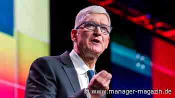 Apple: Tim Cook kündigt Preiserhöhungen wegen teurer Speicherchips an