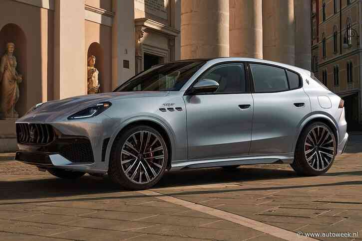 Maserati Grecale krijgt nieuwe V6, efficiëntere EV en nieuwe bumpers
