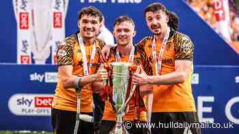 From Wigan to Wembley - Hull City pair revel in Premier League promotion