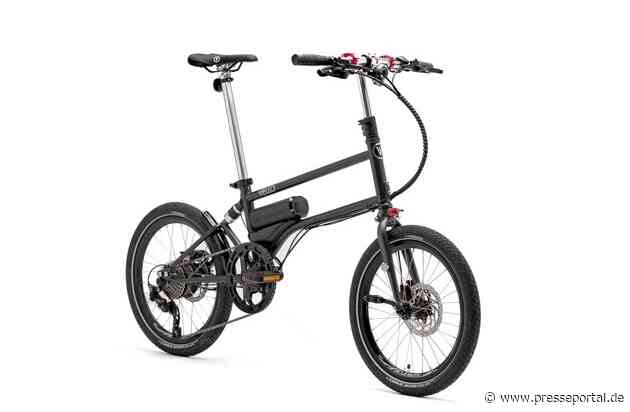 VELLO präsentiert das weltweit erste E-Faltrad mit dem neuen Bosch Hub Line Motor