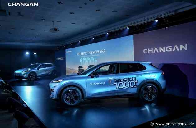 Changan führt im neuen CHANGAN DEEPAL S05 PHEV erstmals neue Ultra-Hybrid Technologie in Europa ein