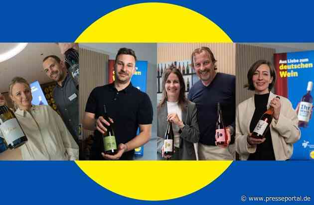Lidl und das Deutsche Weininstitut küren Gewinner des Wein-Wettbewerbs / Vom Weinberg ins Lidl-Regal: Vier Weinbaubetriebe setzen sich mit innovativen Konzepten durch