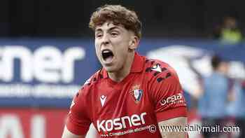 Liverpool agree to pay £34.5m clause for Osasuna winger Victor Munoz - with versatile Spain winger set to sign six-year deal after club hijacked Newcastle's move