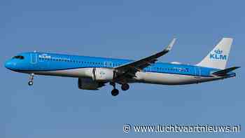 KLM-Airbus A321neo raakt beschadigd aan achterkant na landing in Lissabon