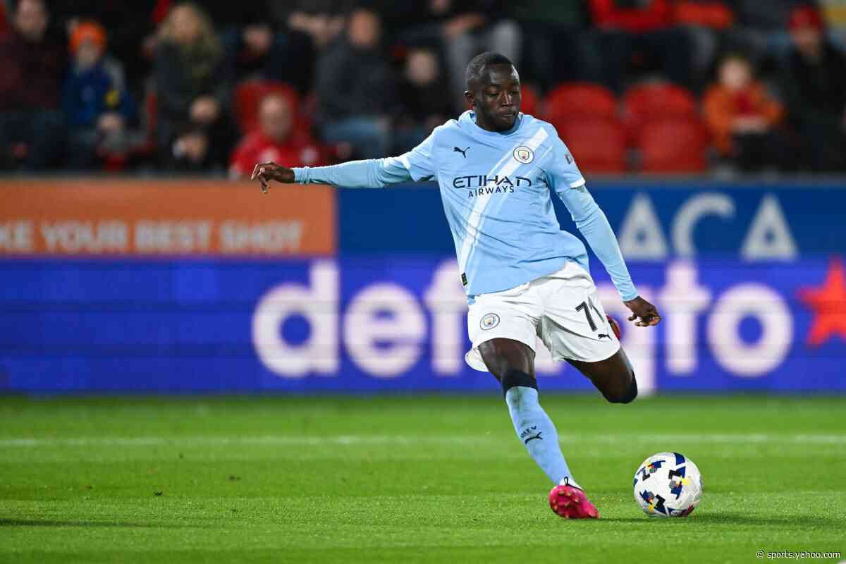 Manchester City’s Mahamadou Sangaré linked with Ligue 1 move