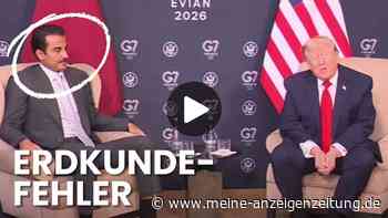 Peinlicher Fauxpas: Trump irrt bei Katar-Geografie – Video zeigt Reaktion
