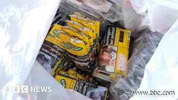 Illegal tobacco products seized at shop