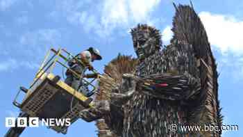 Knife Angel statue returns to county