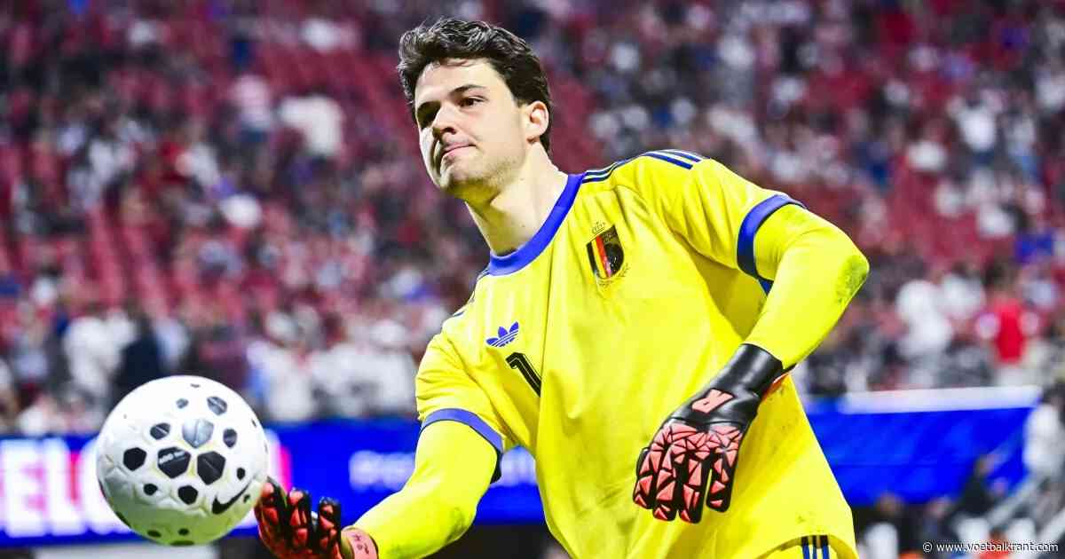 Héél nuchtere Senne Lammens over speelminuten en... Tim Krul-scenario bij de Rode Duivels
