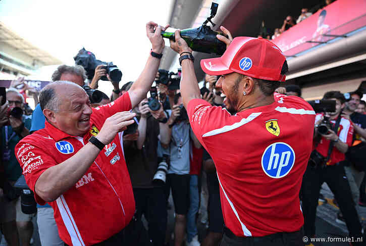 Vasseur drukt titelkansen Lewis Hamilton de kop in: ‘Twee weken geleden was alles nog een ramp’
