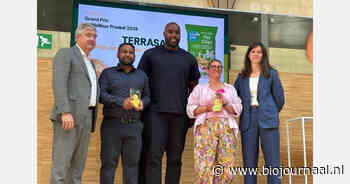 TerraSana Pea Chips Harissa wint hoogste onderscheiding bij Franse bio-retailverkiezing