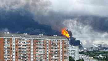 Ukraine hits Moscow oil refinery again, part of massive drone wave inside Russia