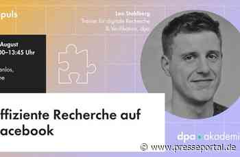 Effiziente Recherche auf Facebook