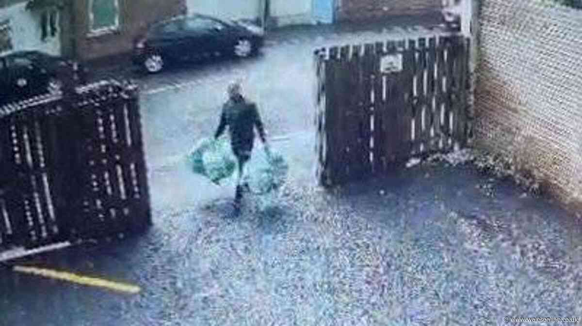 Man catches fly-tipper in the act and gets instant revenge