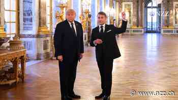 Trump und Macron gelang ein Coup in Versailles – die Schweiz bereitet trotzdem Gespräche auf dem Bürgenstock vor